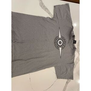 Harley-Davidson Black & White Stripe Shirt Women’s Sz L